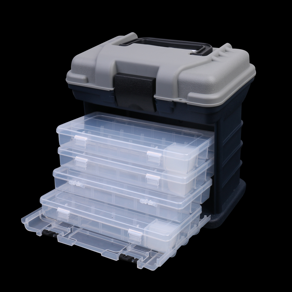 Double Deck Fishing Box Shock  - Fishing Kayak Crate ulasan dan harga