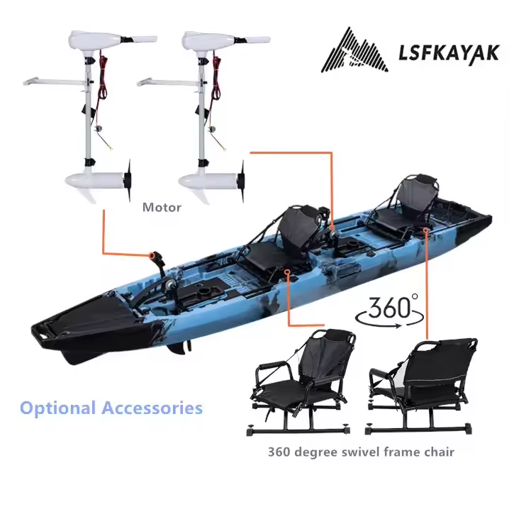LSF 2025 New USA  Arrival Tand - Fishing Kayak Pedal Drive ulasan dan harga