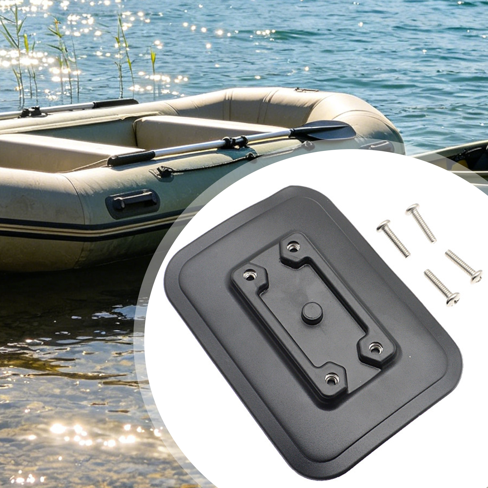 1 Set Inflatable Boat Fishing  - Fishing Kayak Fish Finder Mount ulasan dan harga