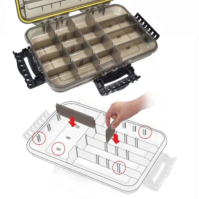 Large-Capacity Waterproof Fish - Fishing Kayak Crate ulasan dan harga