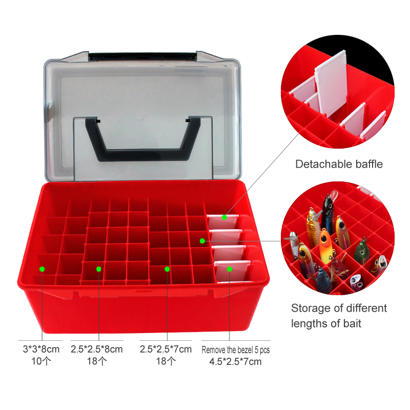 Fishing Tackle Box Squid Jig O - Fishing Kayak Crate ulasan dan harga