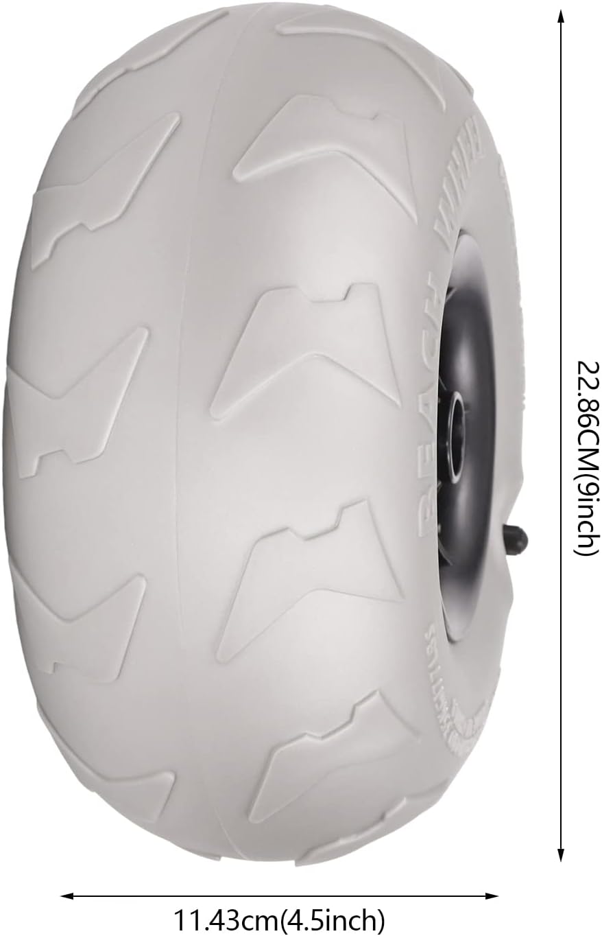 Beach Balloon Wheels 2 Pack 9  - Fishing Kayak Cart ulasan dan harga