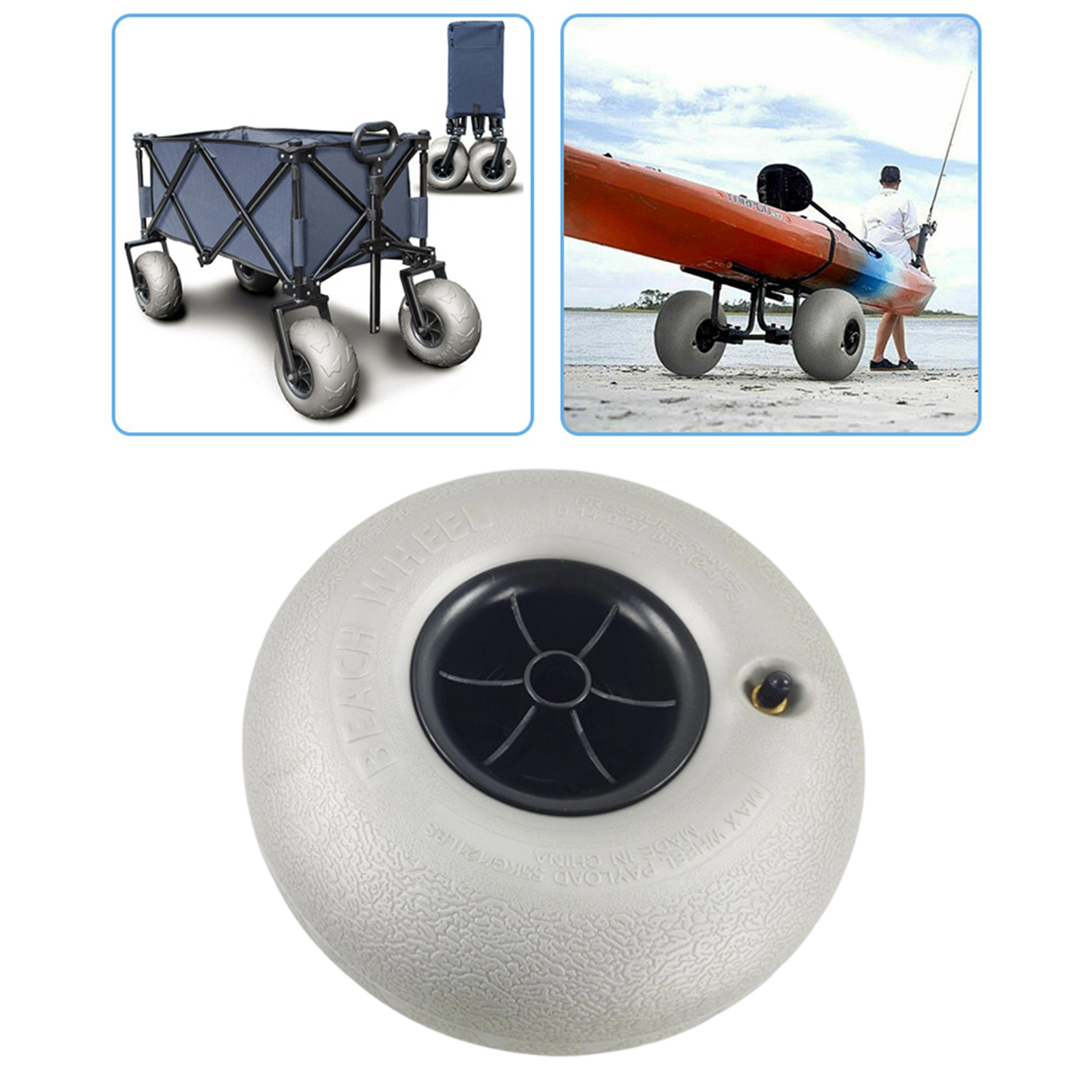10In Balloon Wheels Profession - Fishing Kayak Cart ulasan dan harga