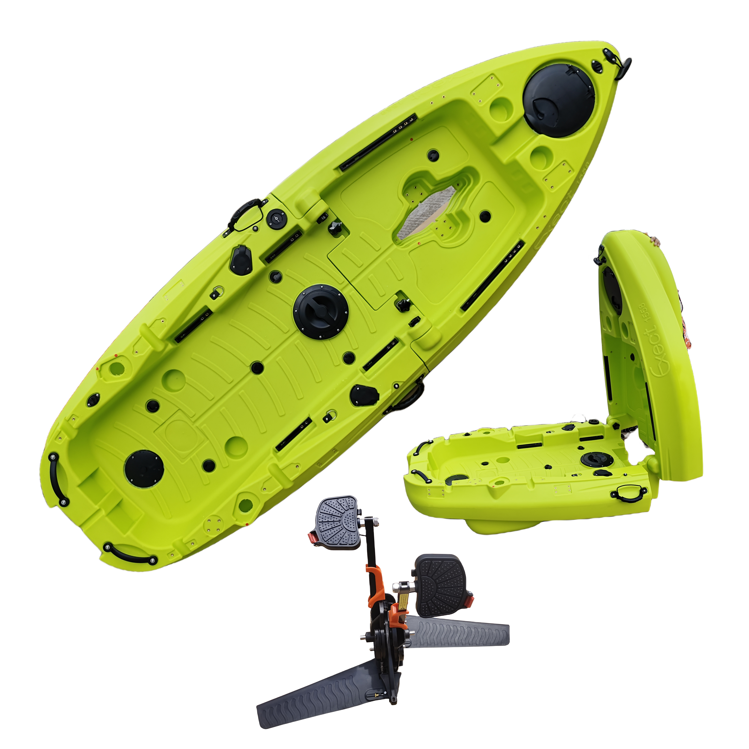 Plastic Kayak Pedal Kayak Fish - Fishing Kayak Seat ulasan dan harga