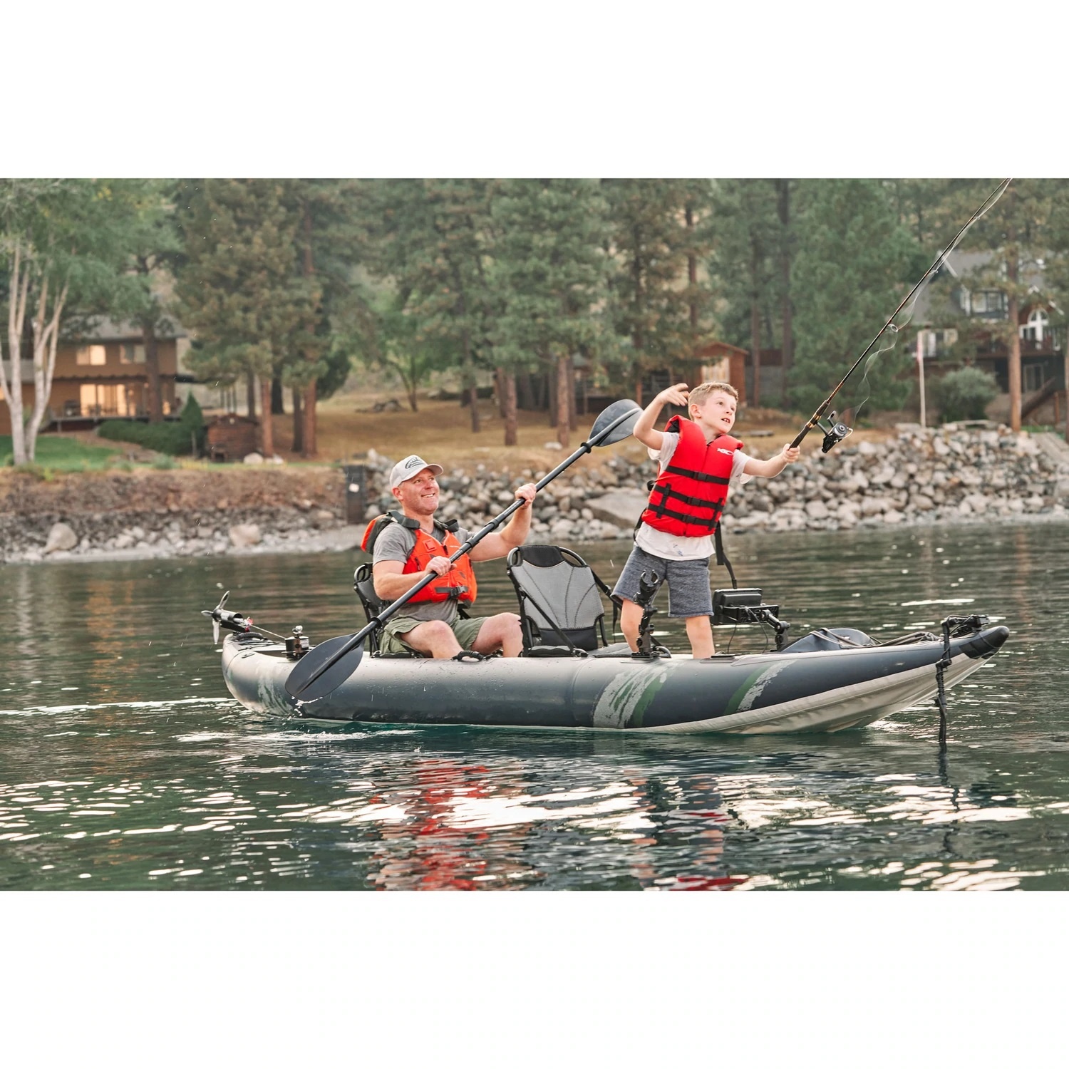 Airo Inflatable Fishing Kayak  - Fishing Kayak Seat ulasan dan harga