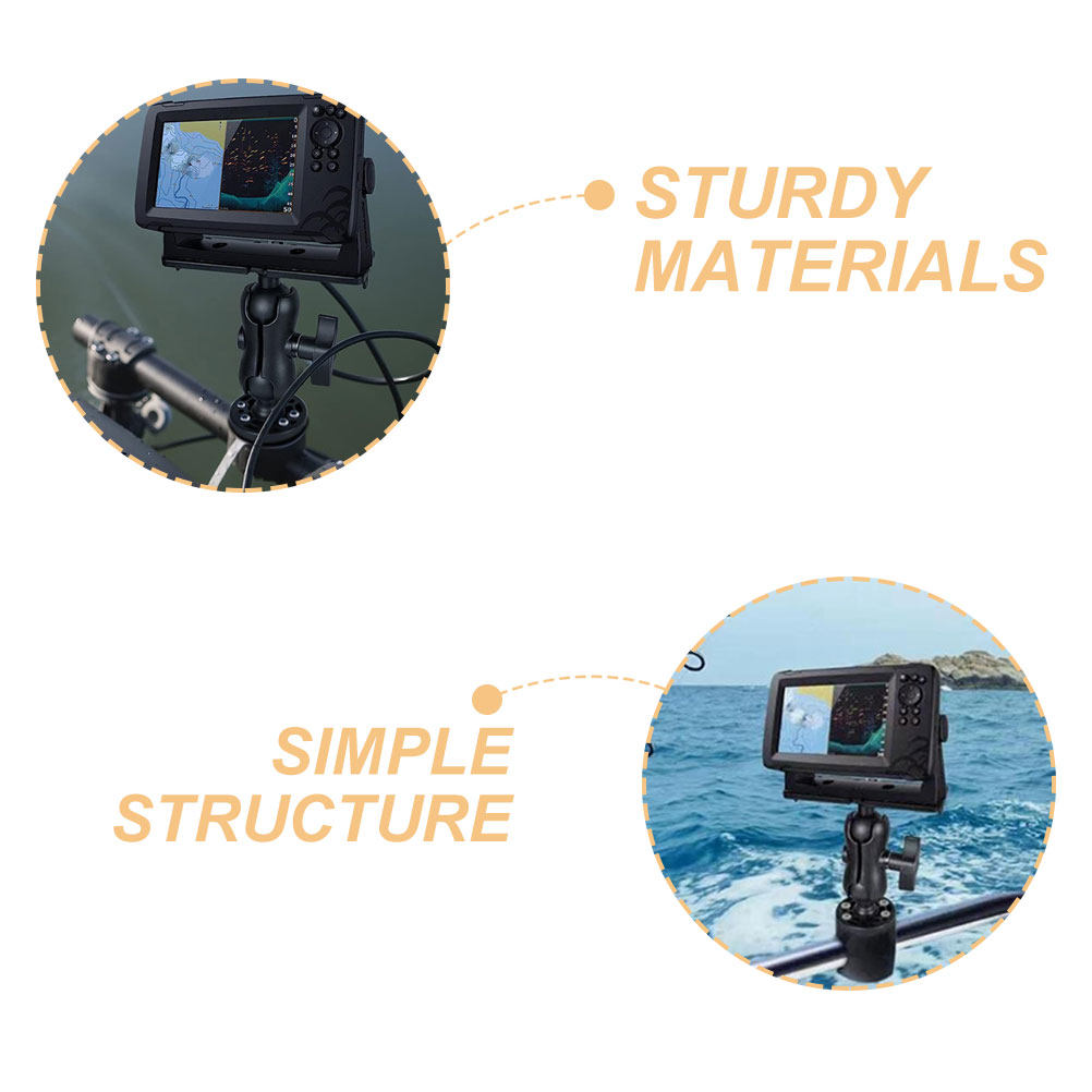 1Set 360 Degree Rotating Kayak - Fishing Kayak Fish Finder Mount ulasan dan harga