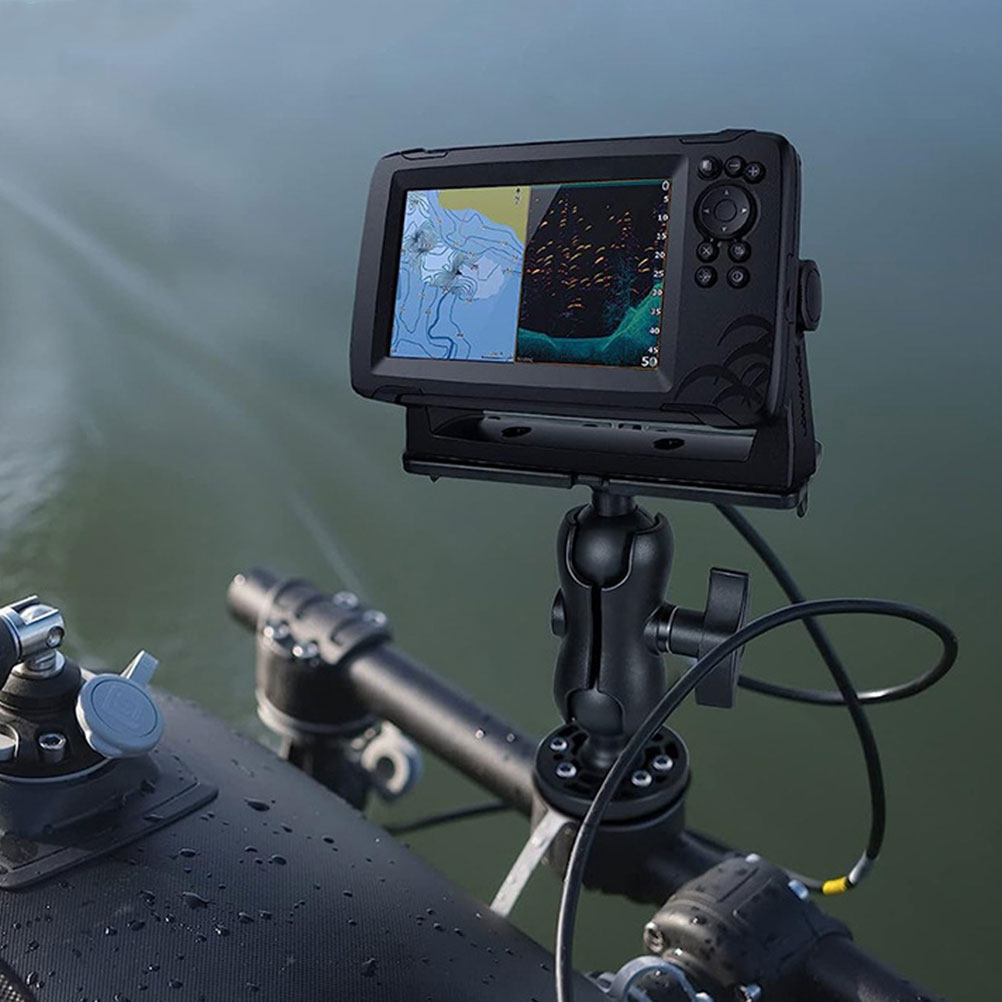 1Set 360 Degree Rotating Kayak - Fishing Kayak Fish Finder Mount ulasan dan harga