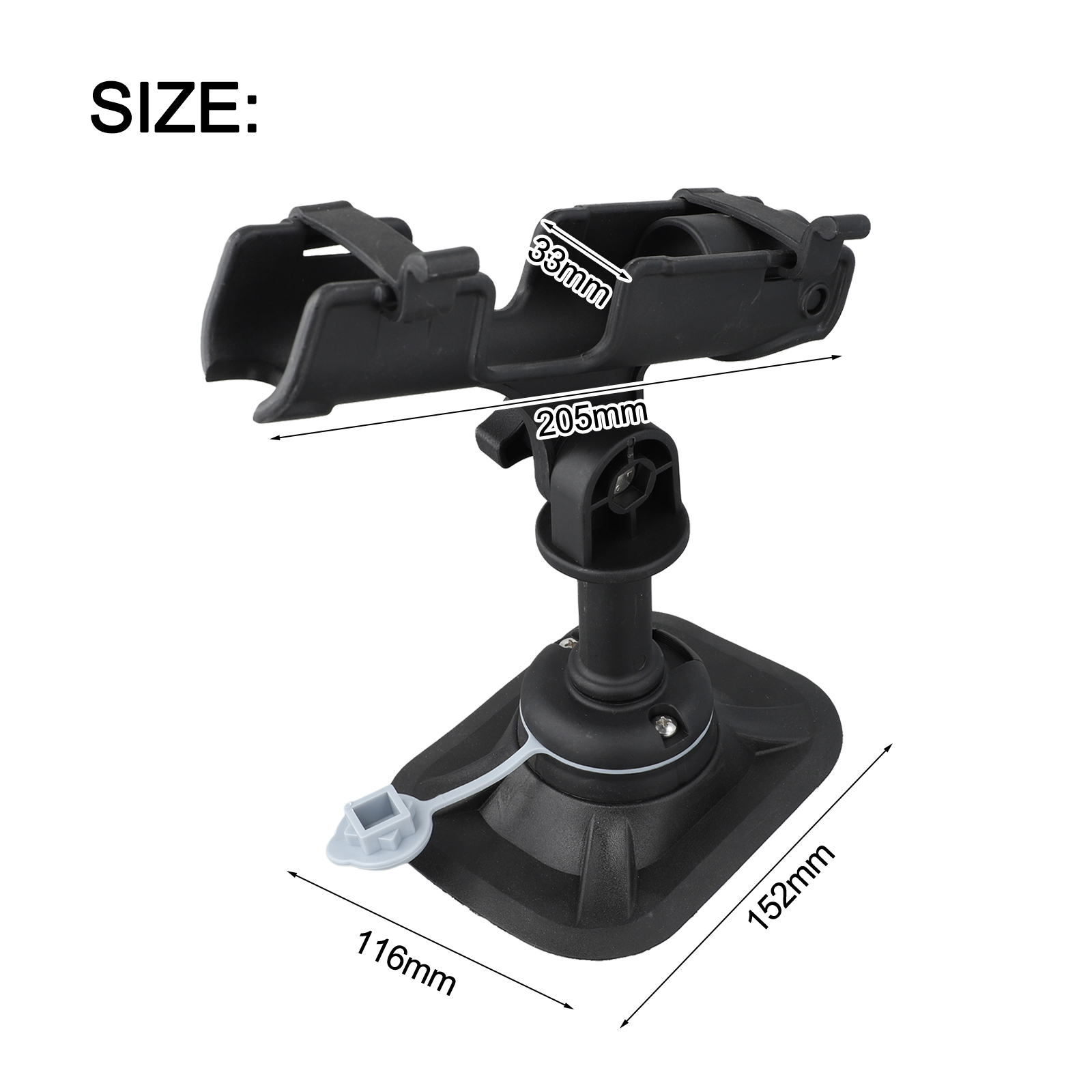 Adjustable Removable Fishing R - Fishing Kayak Rod Holder ulasan dan harga
