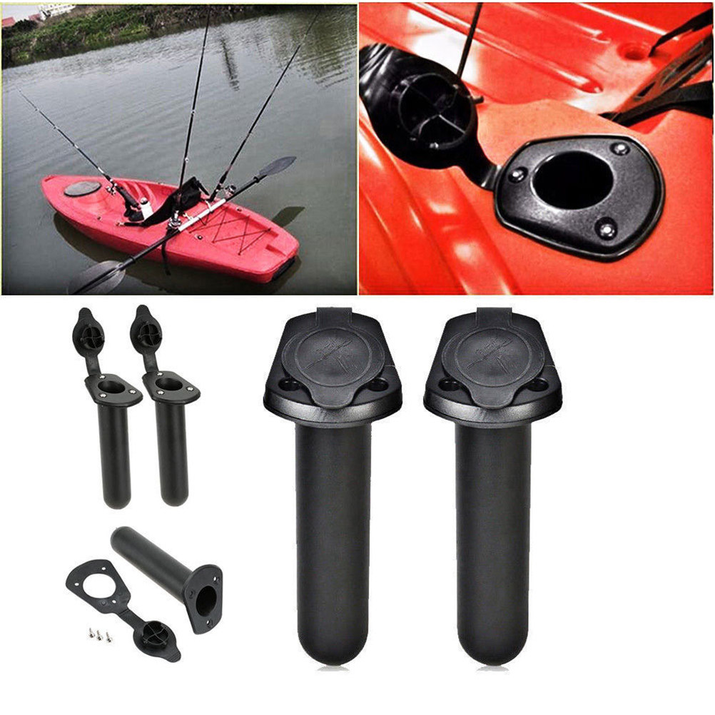 ABS Flush Mount Rod Holder for - Fishing Kayak Seat ulasan dan harga