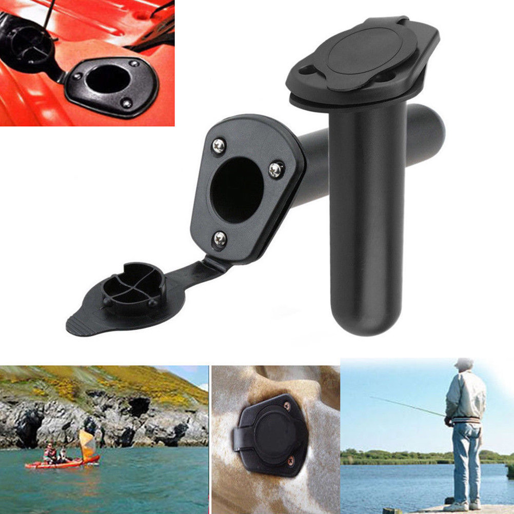 ABS Flush Mount Rod Holder for - Fishing Kayak Seat ulasan dan harga