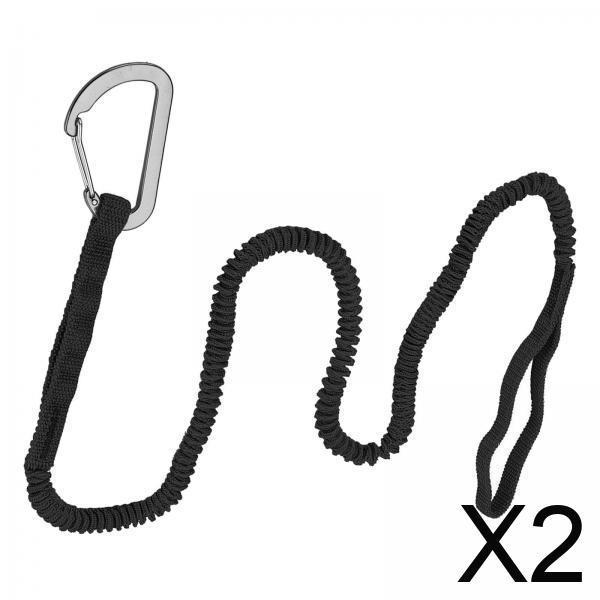 Stretchable Nylon Paddle Leash - Fishing Kayak Paddle Leash ulasan dan harga