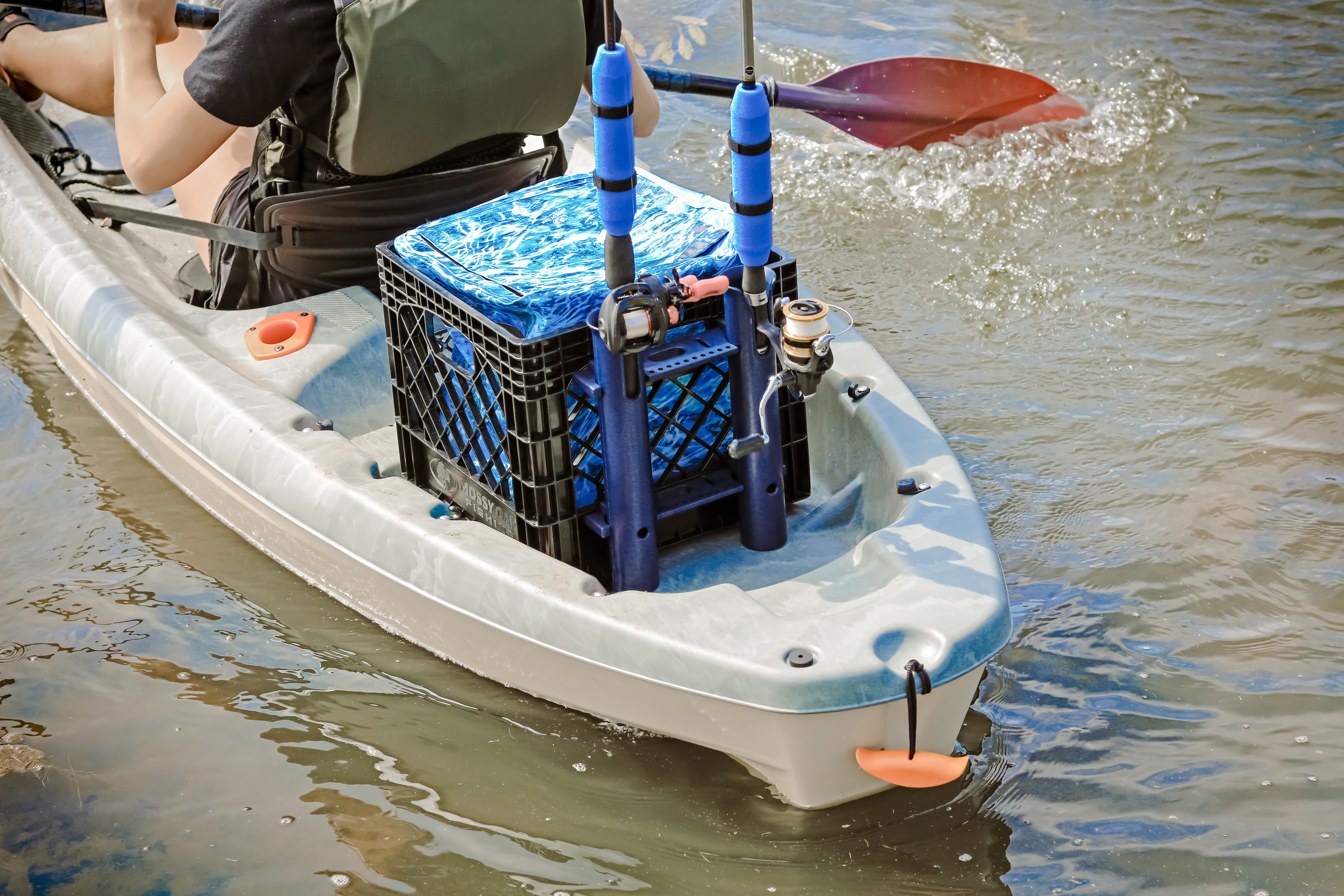 Kayak Storage Crate with Dry B - Fishing Kayak Crate ulasan dan harga
