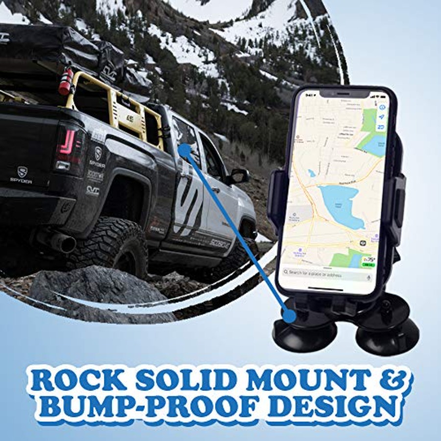 Strong Suction Phone Mount Bas - Fishing Kayak Fish Finder Mount ulasan dan harga