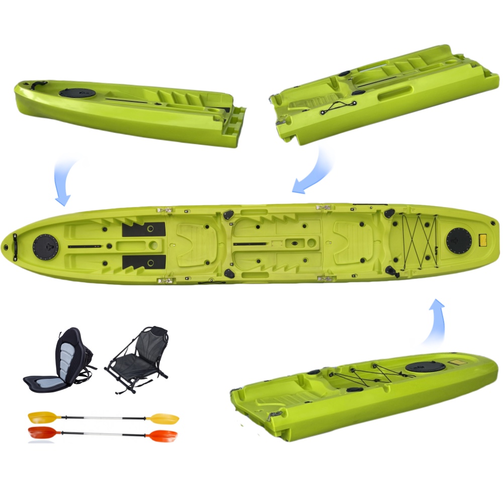 New Modular Tandem Double Sit- - Fishing Kayak Sit In ulasan dan harga