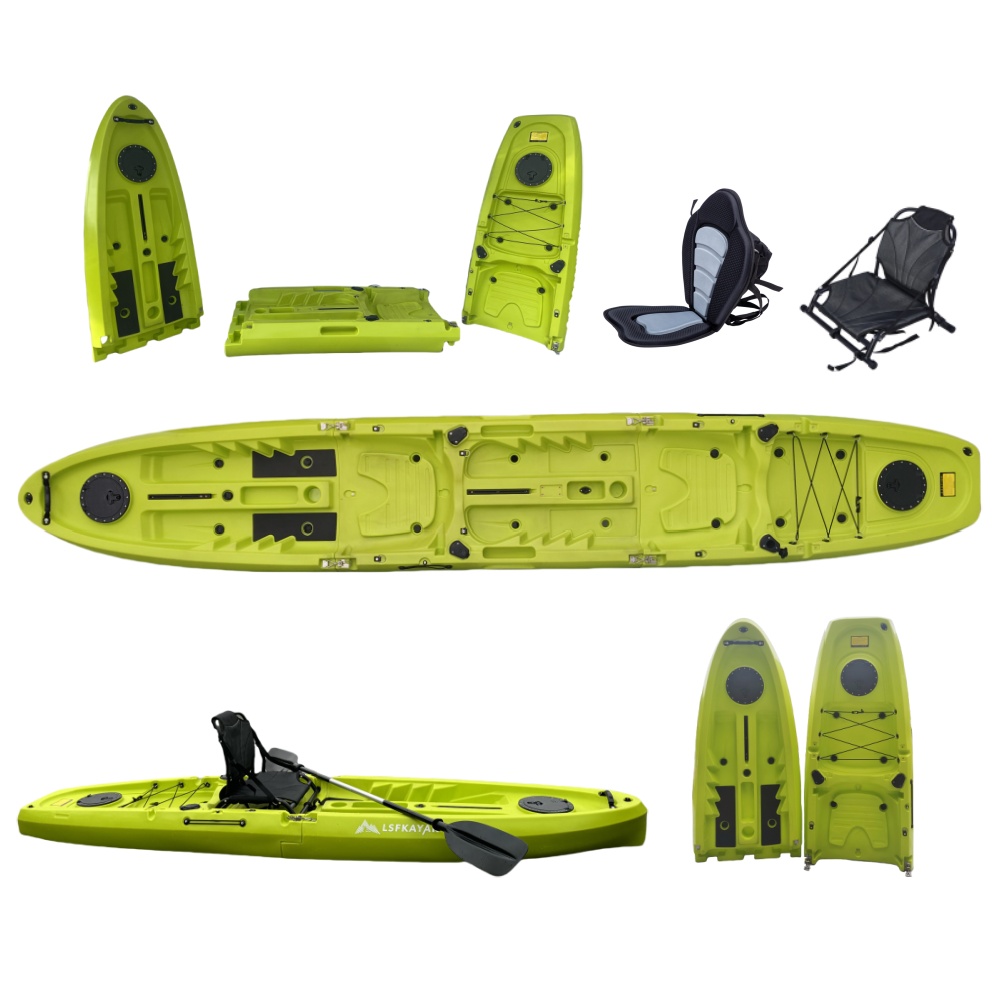 New Modular Tandem Double Sit- - Fishing Kayak Sit In ulasan dan harga