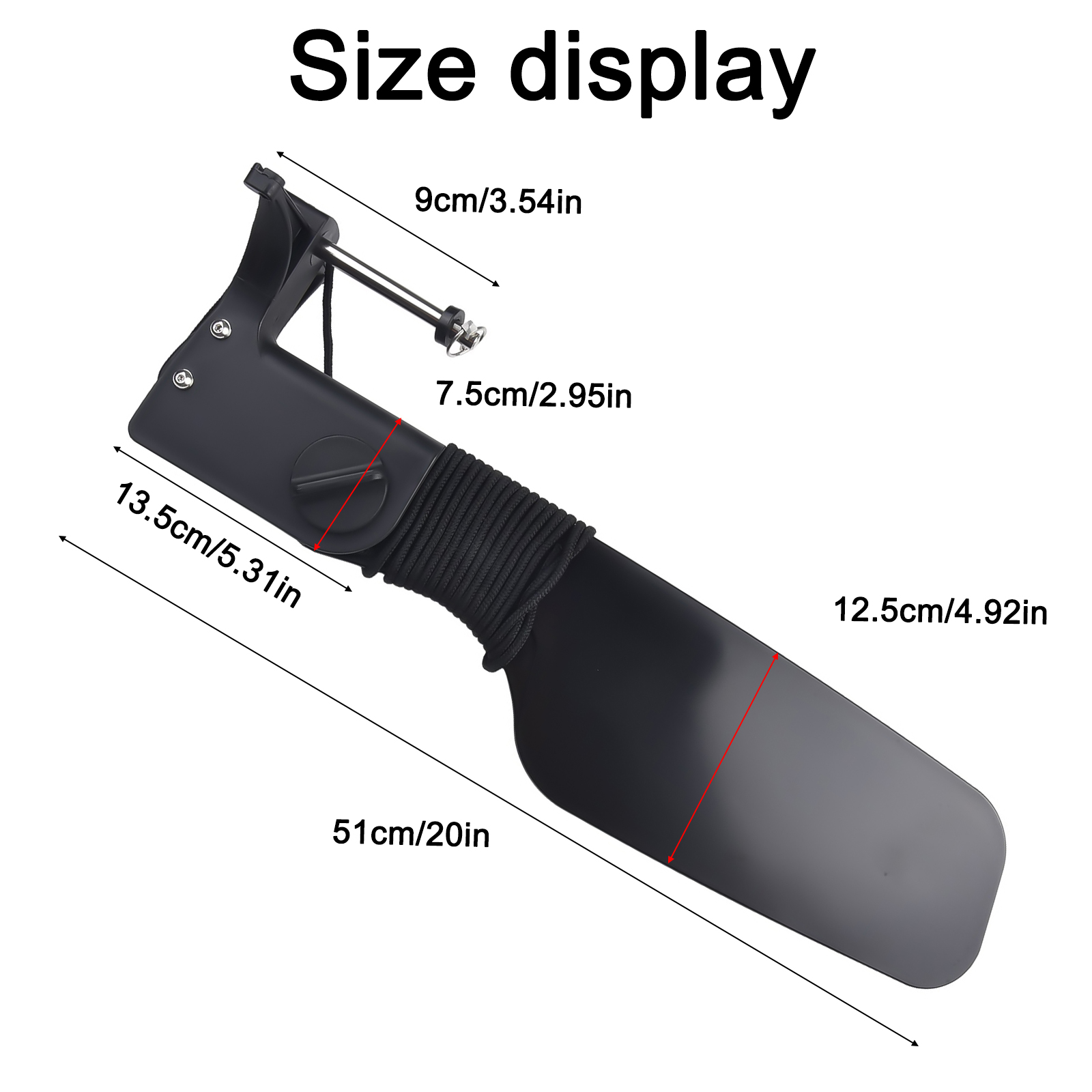 Boat Rudder for Kayak Canoe wi - Fishing Kayak Storage Bag ulasan dan harga
